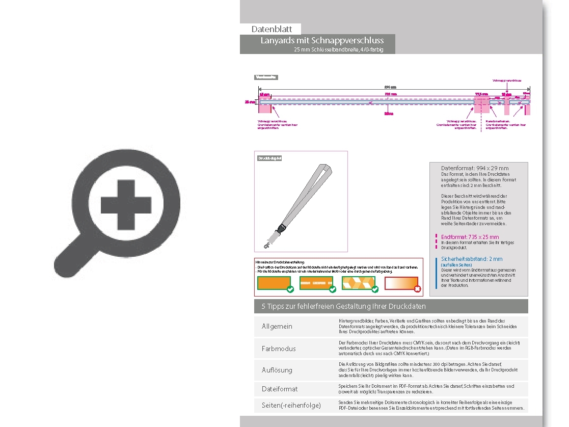 Product Bild lanyards_mit_schnappverschluss__25_mm_schl__sselbandbreite__4_0-farbig_einseitig_bedruckt
