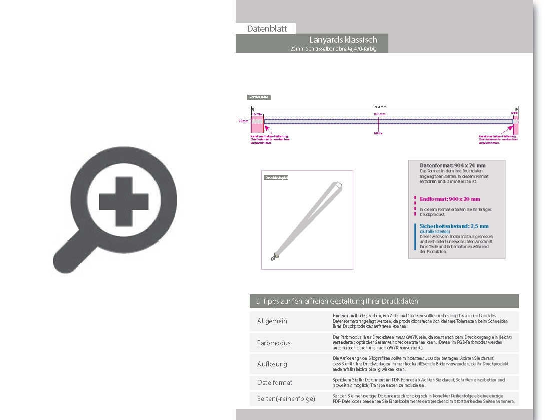 Product Bild lanyards_klassisch__20_mm_schl__sselbandbreite__4_0-farbig_einseitig_bedruckt